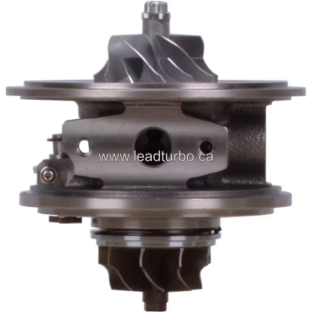 Front view of 17208-51010 RHV4 turbocharger core assembly