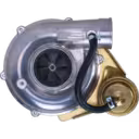 24100-3260A turbocharger compressor housing detail