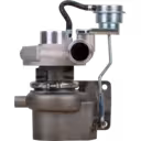 28230-45500 TD05-12G turbocharger front view with blue actuator