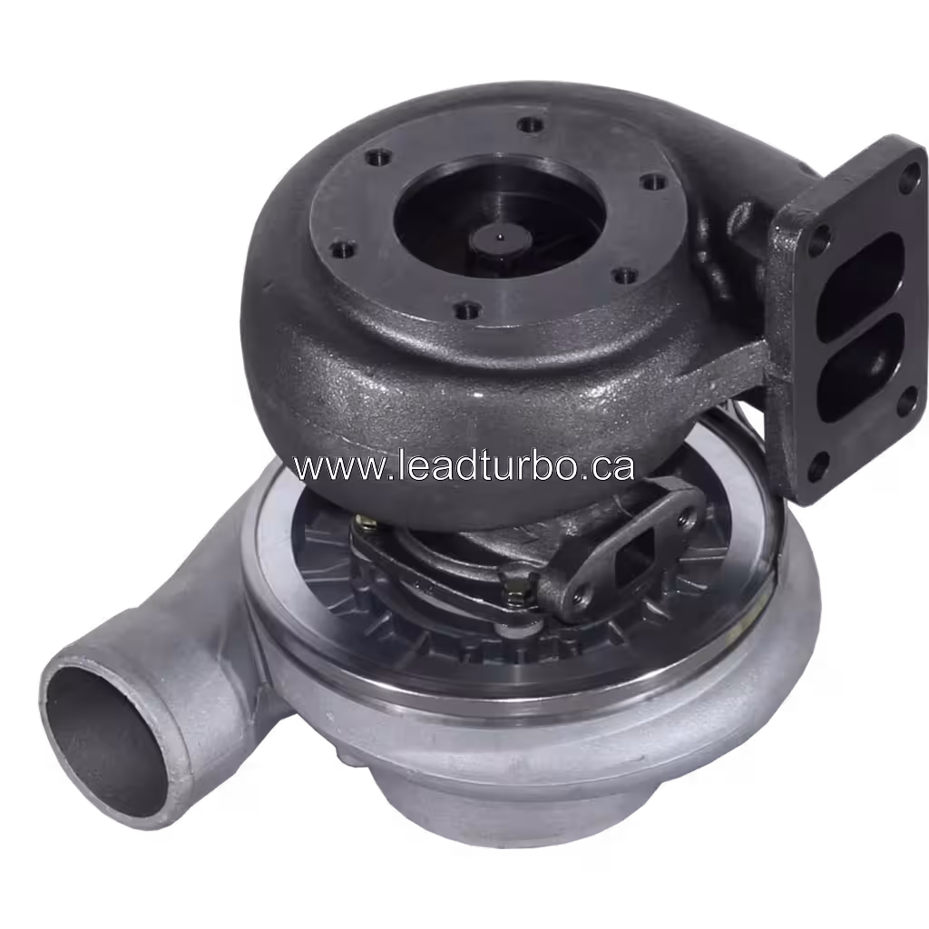 3532296 H1E Turbocharger for Volvo TXD73 Truck bottom 45 degree view