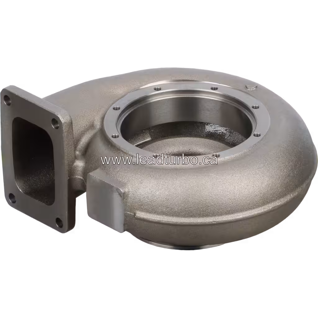 3591816-CAST-3 Turbine Housing J96 – Pièce de remplacement bottom 45 degree view