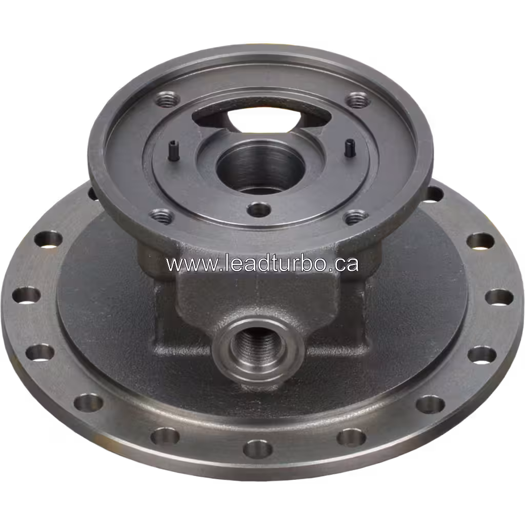 Cummins ISX bearing housing top view with mounting flange