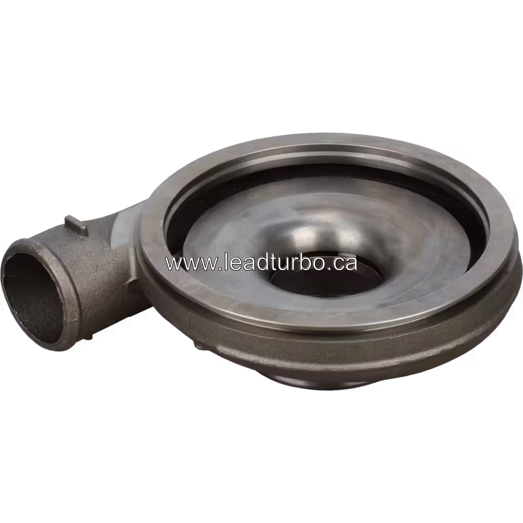 HX83 Compressor Housing Inlet and Outlet Details