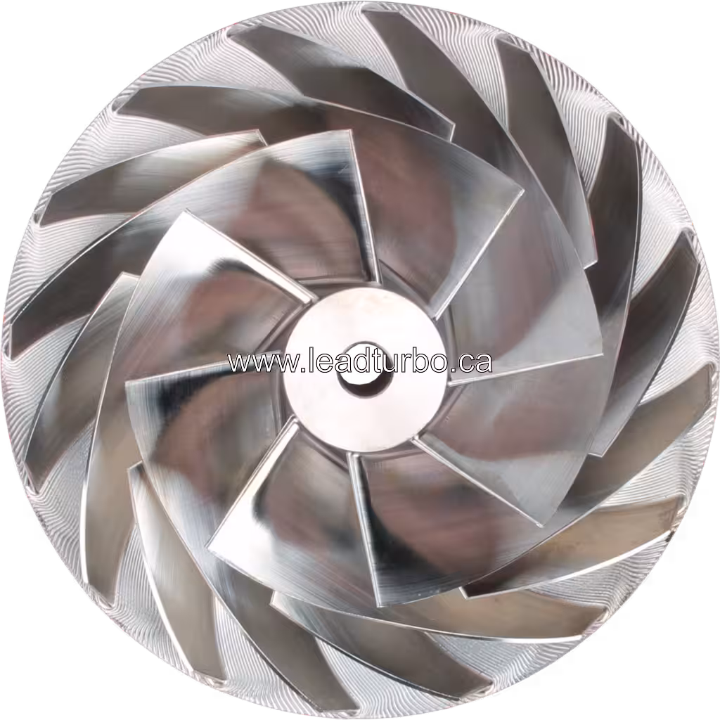 3794691 HX83 Compressor Wheel for CUMMINS QSK50 G6 Turbocharger top view