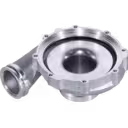 TA5104 compressor housing tangential outlet pipe and flanged mounting face