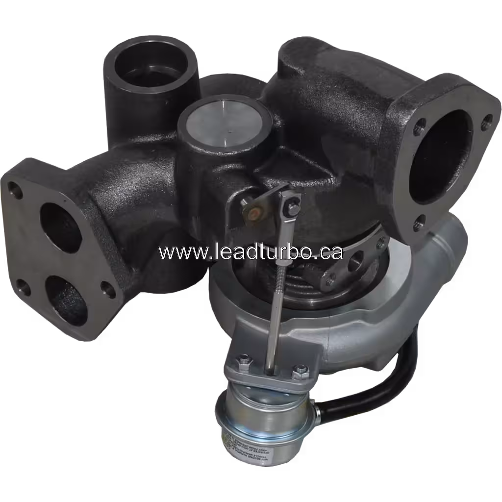 T250-04 Turbocharger Assembly Side View