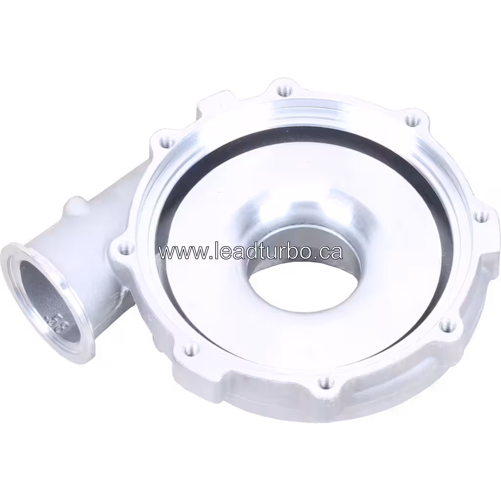 Aftermarket GT4082 compressor housing bottom view