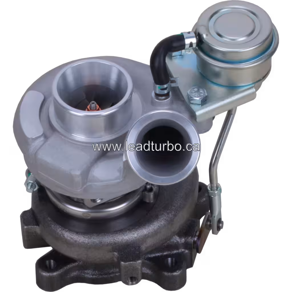 49135-02910 TF035HL-14GK2 6 turbocharger front view with integrated actuator