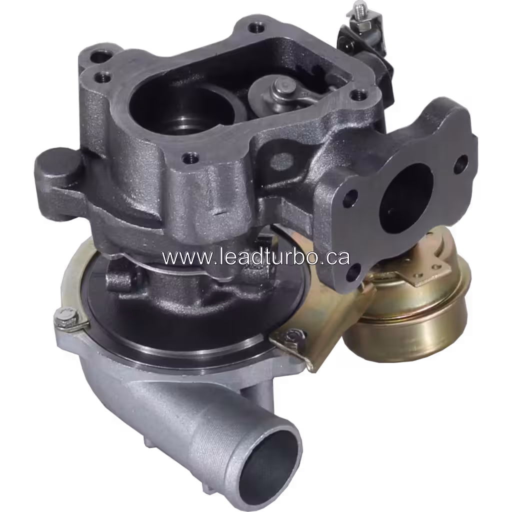 K03-1875EXE 4 81 Turbocharger assembly side view