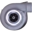 Front view of 6156-81-8170 S400 turbocharger for Komatsu SAA6D125E-3