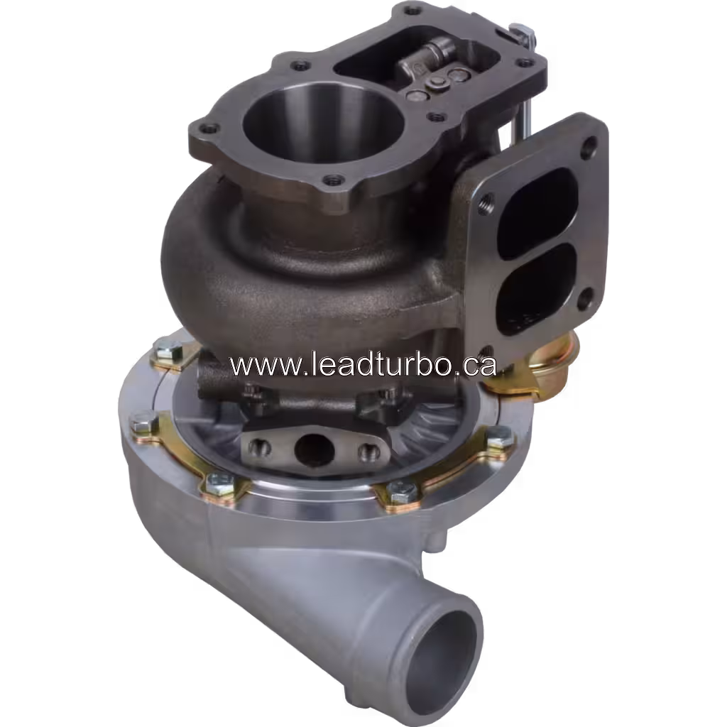 704407-0007 GT3576DL Turbocharger Remplacement Sumitomo S380 Isuzu bottom 45 degree view
