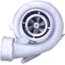 710224-5 TV48 Turbocharger front view