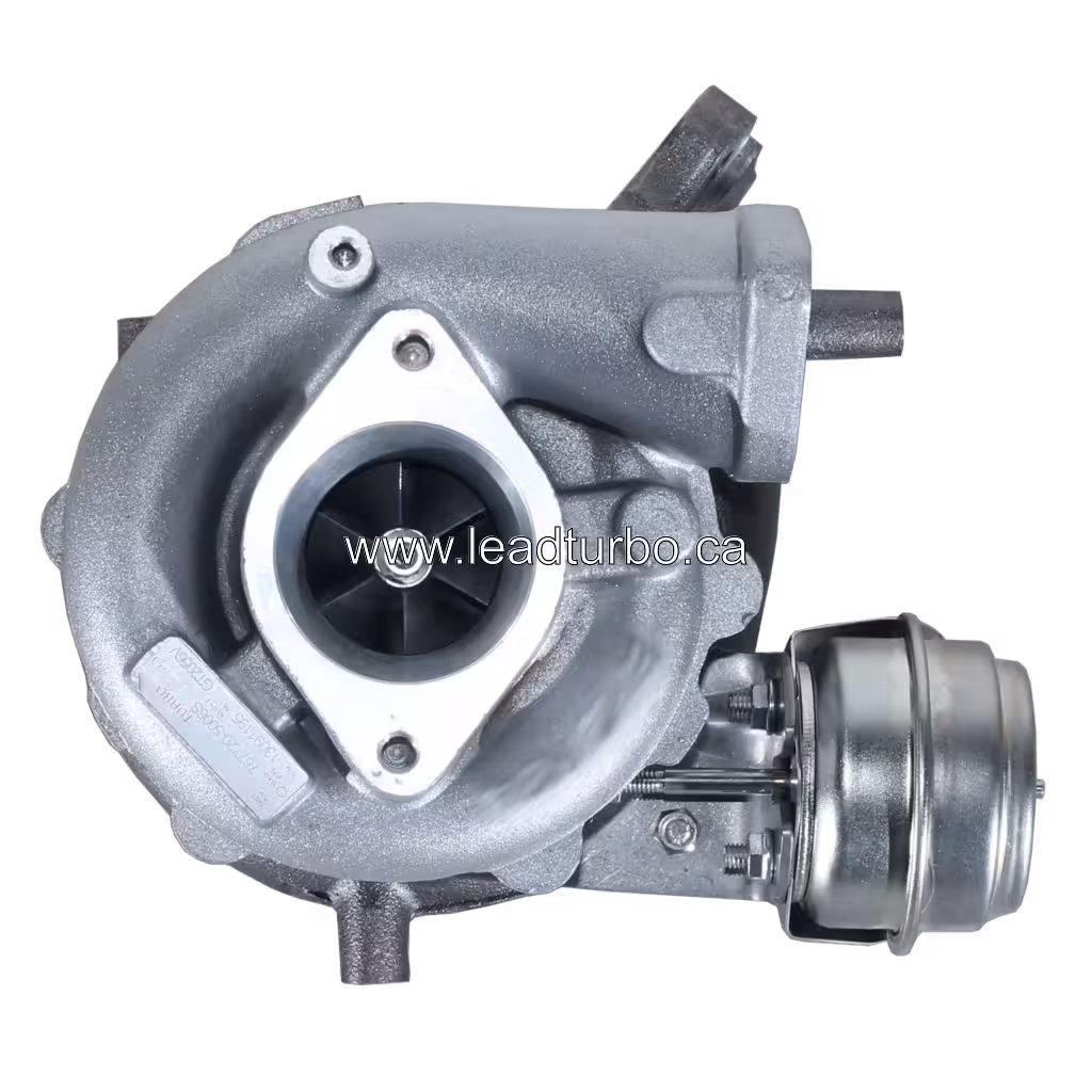 767720-5006 GTA2056LV turbocharger front view showing compressor impeller