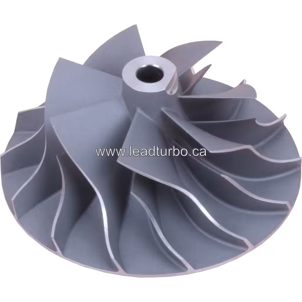 Aftermarket compressor wheel for turbocharger replacement