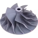 Aftermarket compressor wheel for turbocharger replacement