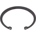 Side profile of aftermarket turbocharger retaining ring