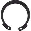 Profil latéral de la bague de retenue ouverte pour Isuzu 6BG1
