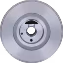Vue de dessus du bearing housing turbo FOR 21496608 BH
