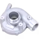 Boîtier de compresseur turbo J96, vue de dessus à 45 degrés