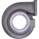 Détail de la bride du carter turbine turbo