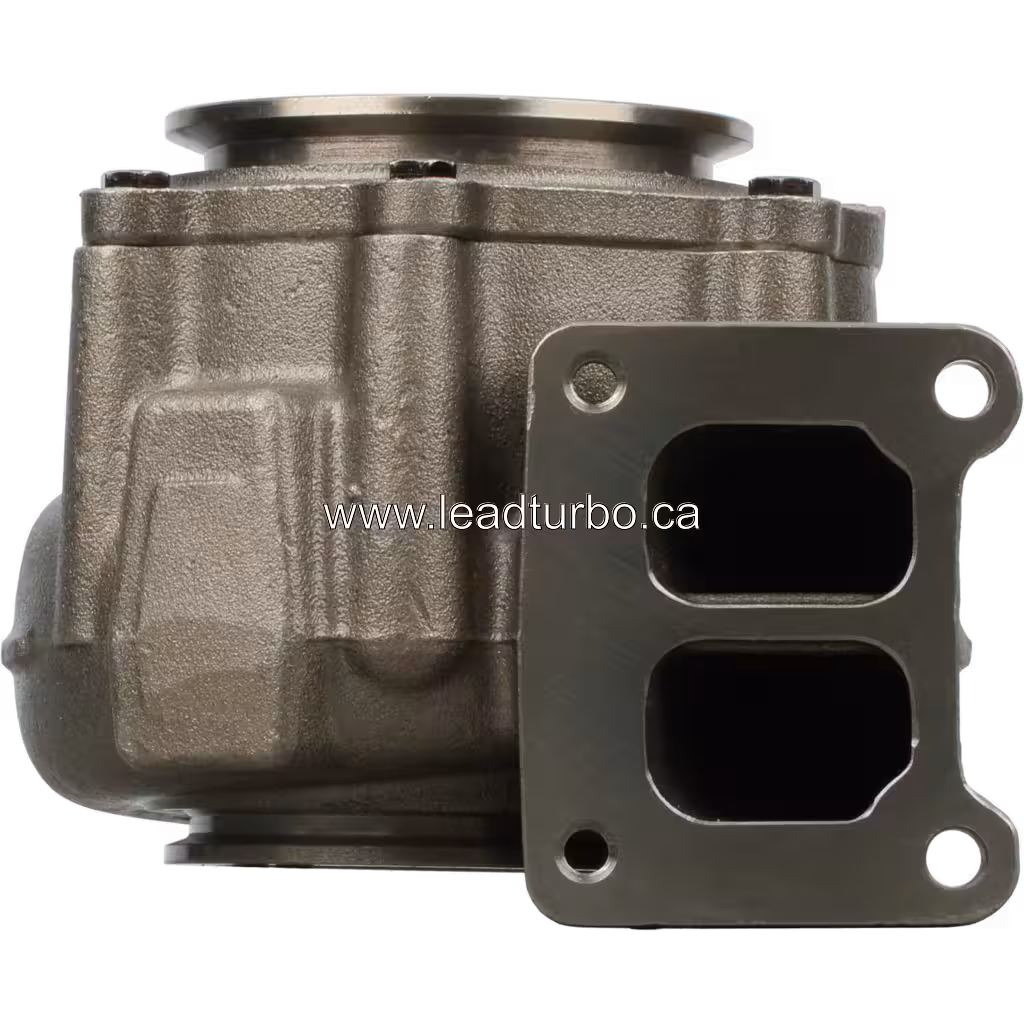 Carter turbine turbo Volvo MD11 vue de face