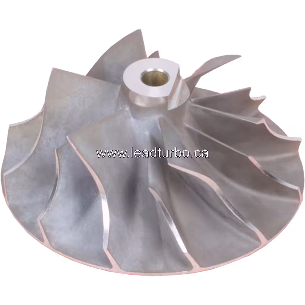 Aftermarket turbo compressor wheel replacement part