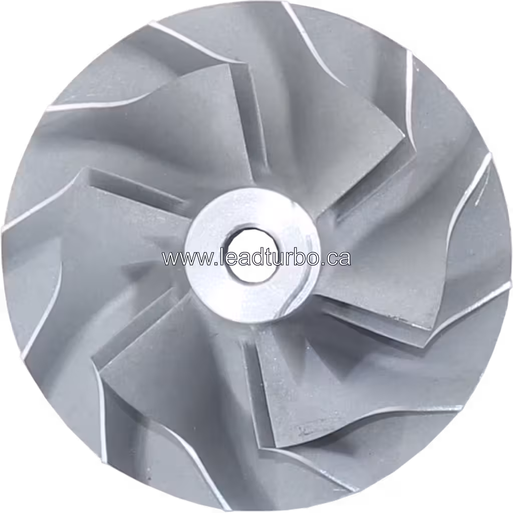 Aftermarket turbo compressor wheel replacement part