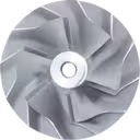 Aftermarket turbo compressor wheel replacement part