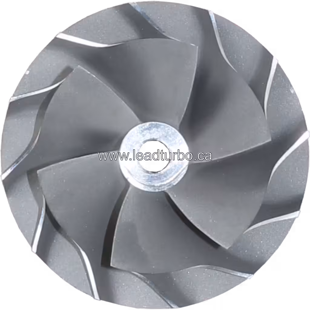 Aftermarket turbo compressor wheel for Isuzu 4HE1(VIBA)