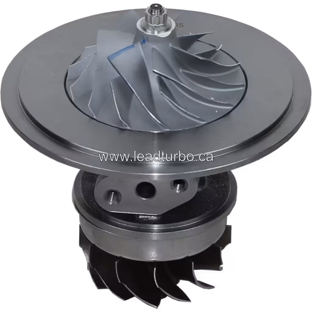 Vue de dessus du core 3575203 montrant la roue de turbine
