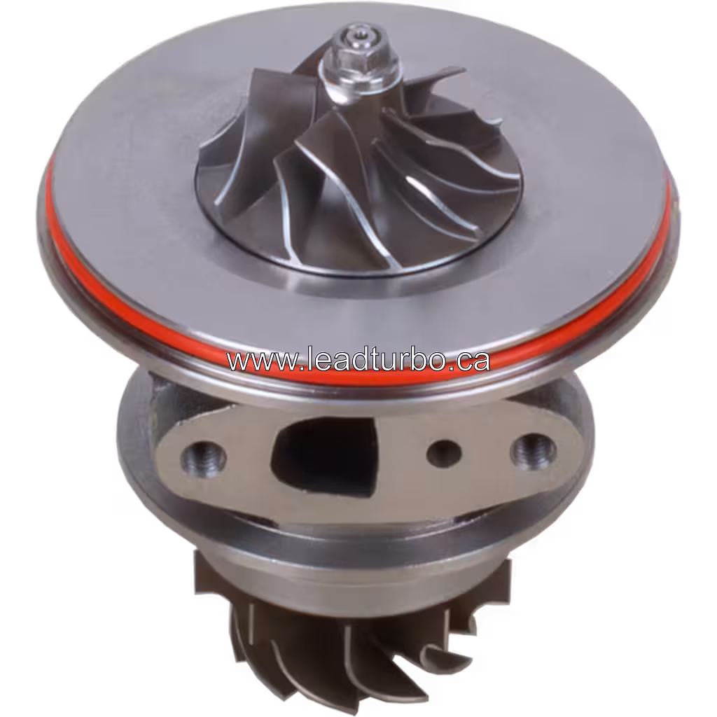 Core turbo Toyota 2L-T avec roue compresseur visible