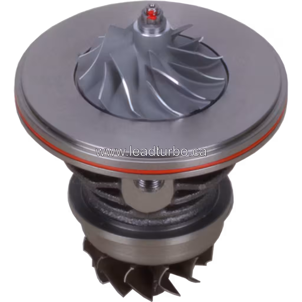 Core turbo SJ60F-1YC vue de dessus à 45 degrés montrant le boîtier central