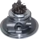 Vue inférieure du core turbo 53037100511 avec carter turbine et roue