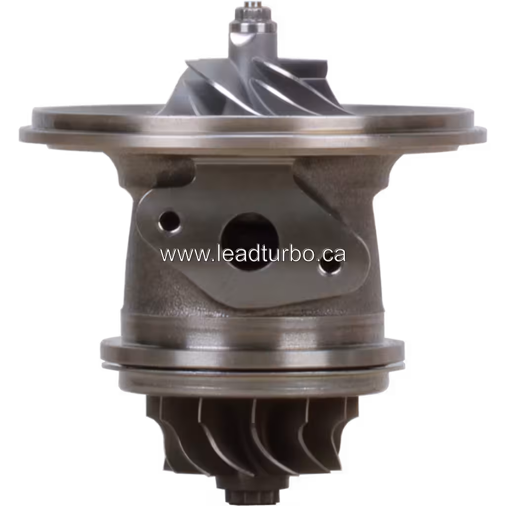 Vue avant du core de turbocompresseur 8971760801 montrant la roue compresseur
