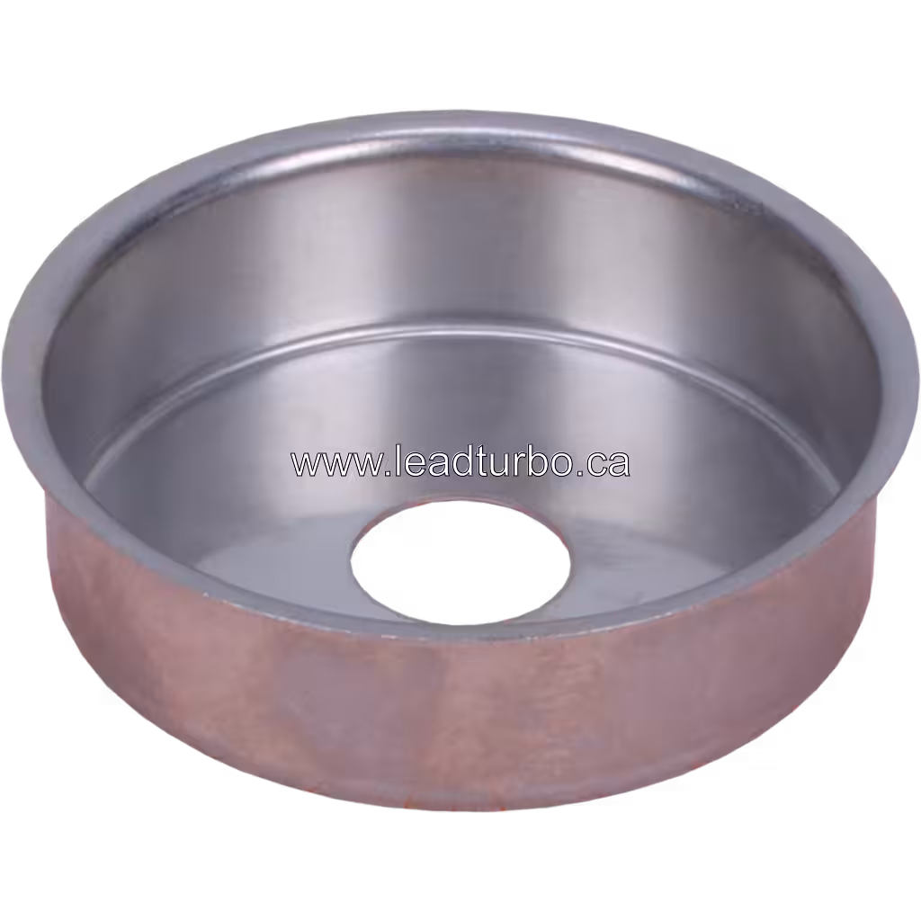 Heat shield cylindrique J96 avec bande extérieure de couleur cuivre