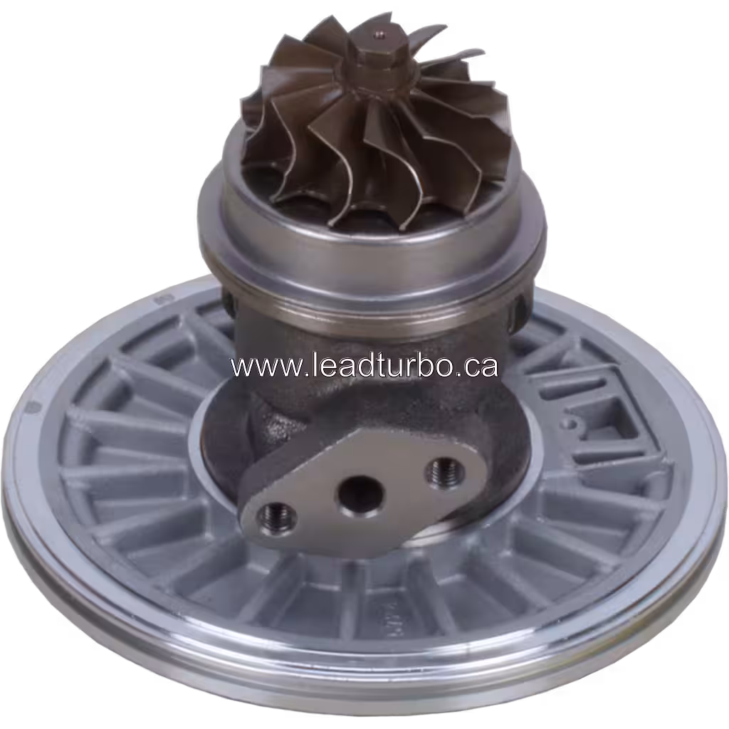 J96 turbo core bottom view showing turbine wheel