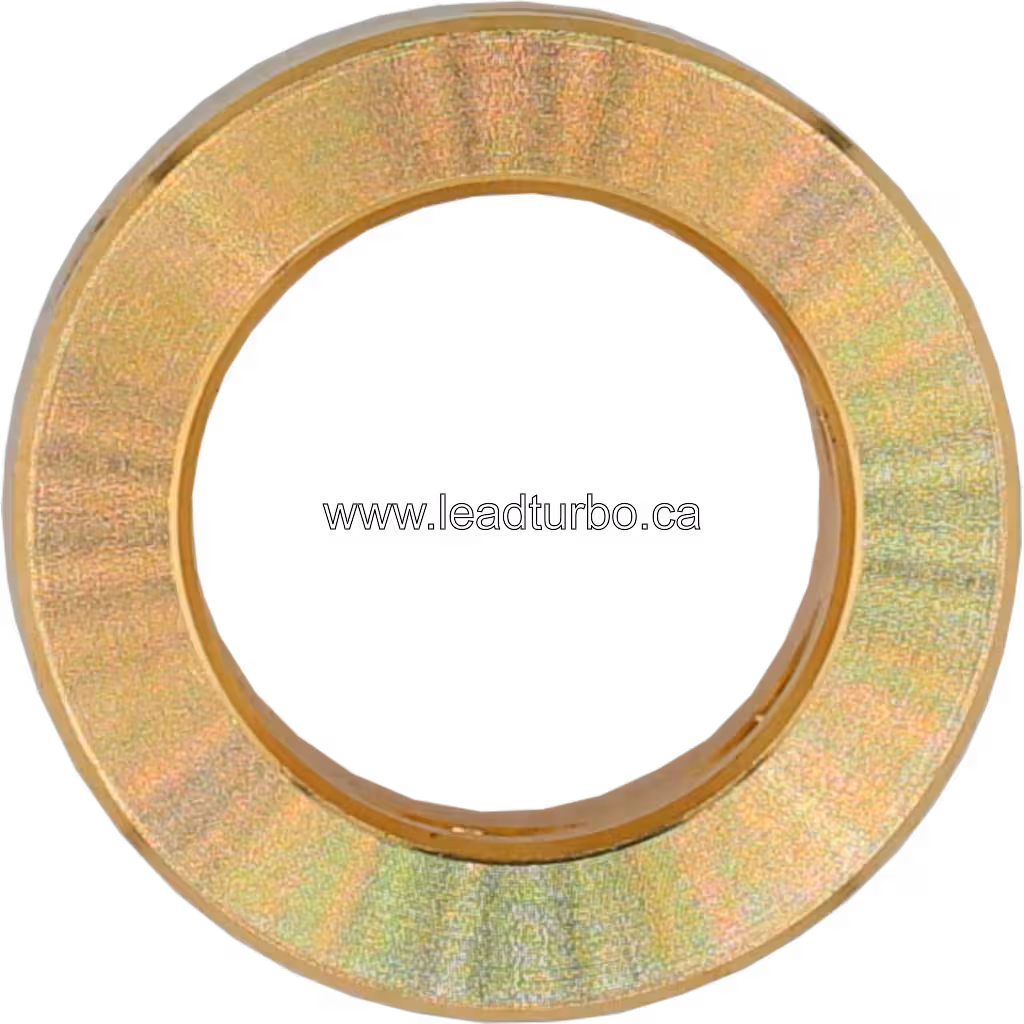 Aftermarket turbo journal bearing close-up