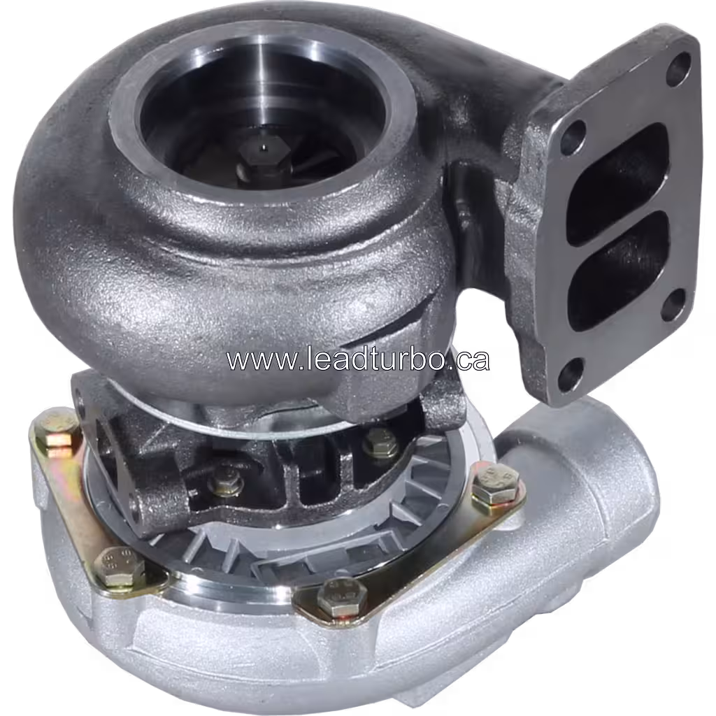 Perkins Tractor Turbocharger Assembly Front View