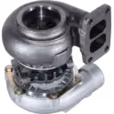 Perkins Tractor Turbocharger Assembly Front View