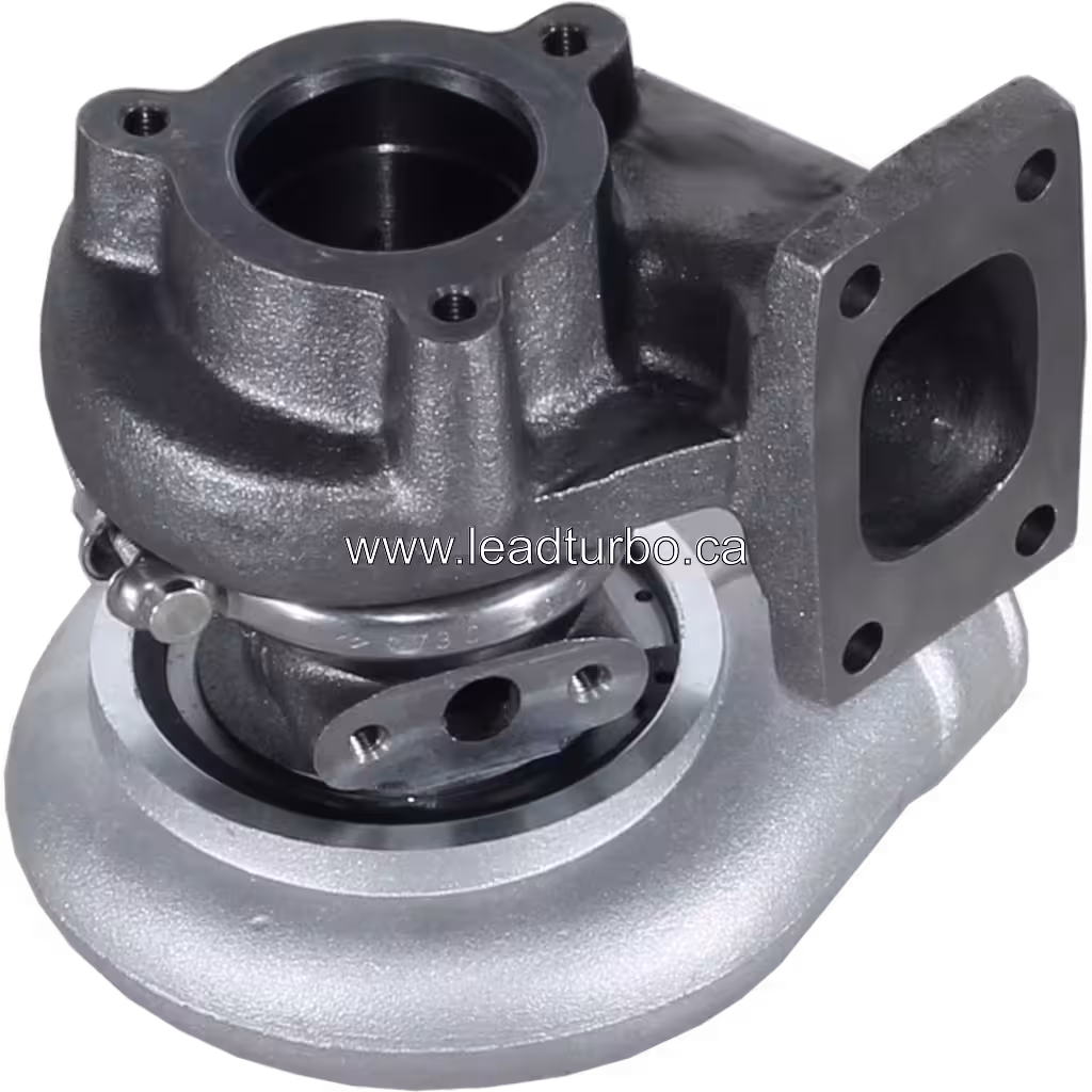 CAT SK4 turbocharger assembly side profile