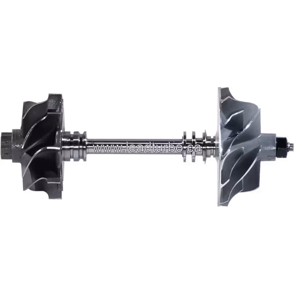 Rotor Assy J96 FOR 17201-64040 RA vue de face avec deux impellers
