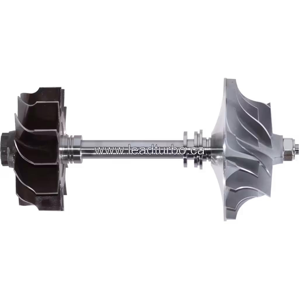 Rotor Assy de turbocompresseur vue de face