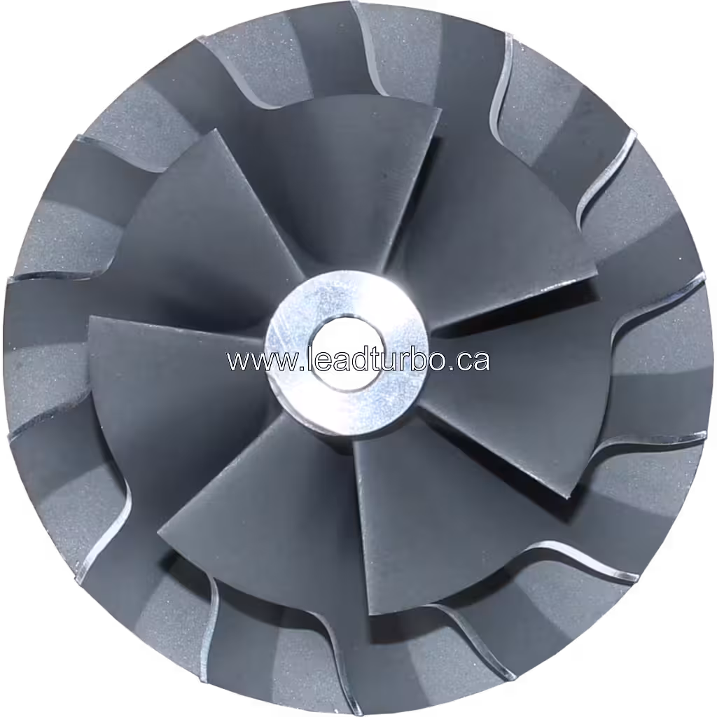 Roue de compresseur CAT E325C 171729 vue de face