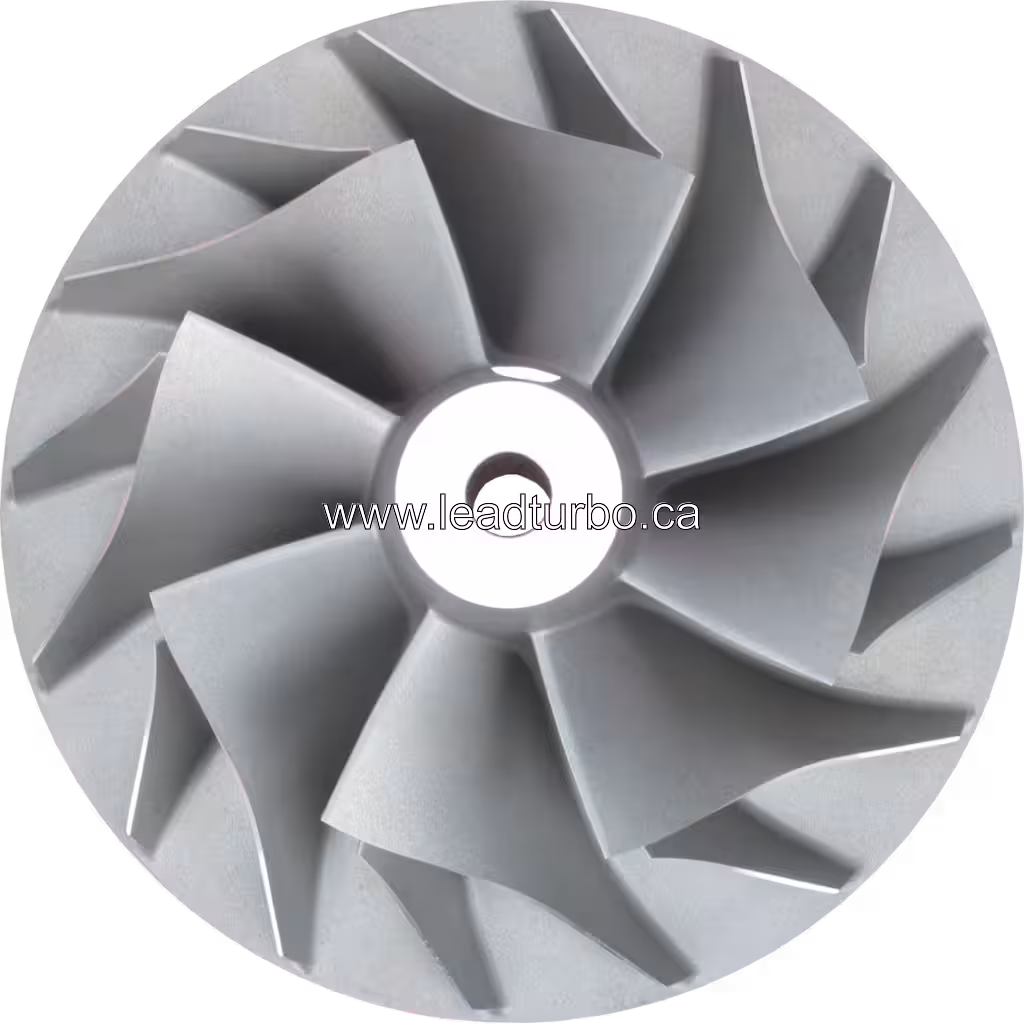 Roue de compresseur 3527949 détails aubes