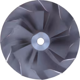 Roue de compresseur pour turbo J96 (Ref: 14411-EB70A CW)