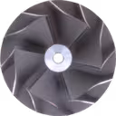 Détail de la roue de compresseur pour turbo J96