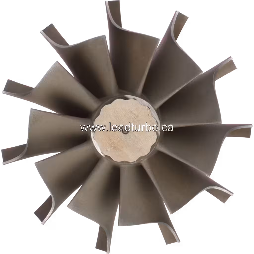 Roue de turbine 2843427 TW HX83 pour Cummins QSK60 2500HP top view