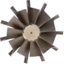 Roue de turbine 2843427 TW HX83 pour Cummins QSK60 2500HP thumbnail 2