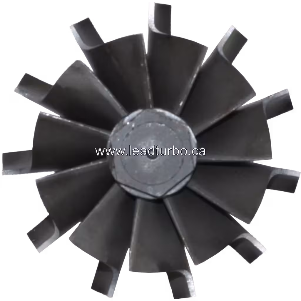 Roue turbine TO4B87 pour John Deere 6466