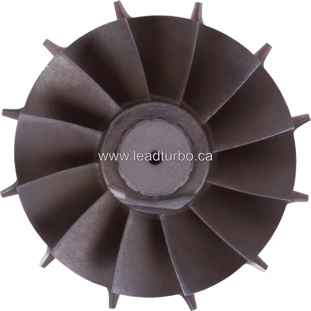 Pièce de rechange roue de turbine moteur poids lourd
